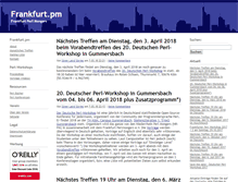 Tablet Screenshot of frankfurt.pm