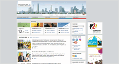 Desktop Screenshot of frankfurt.de